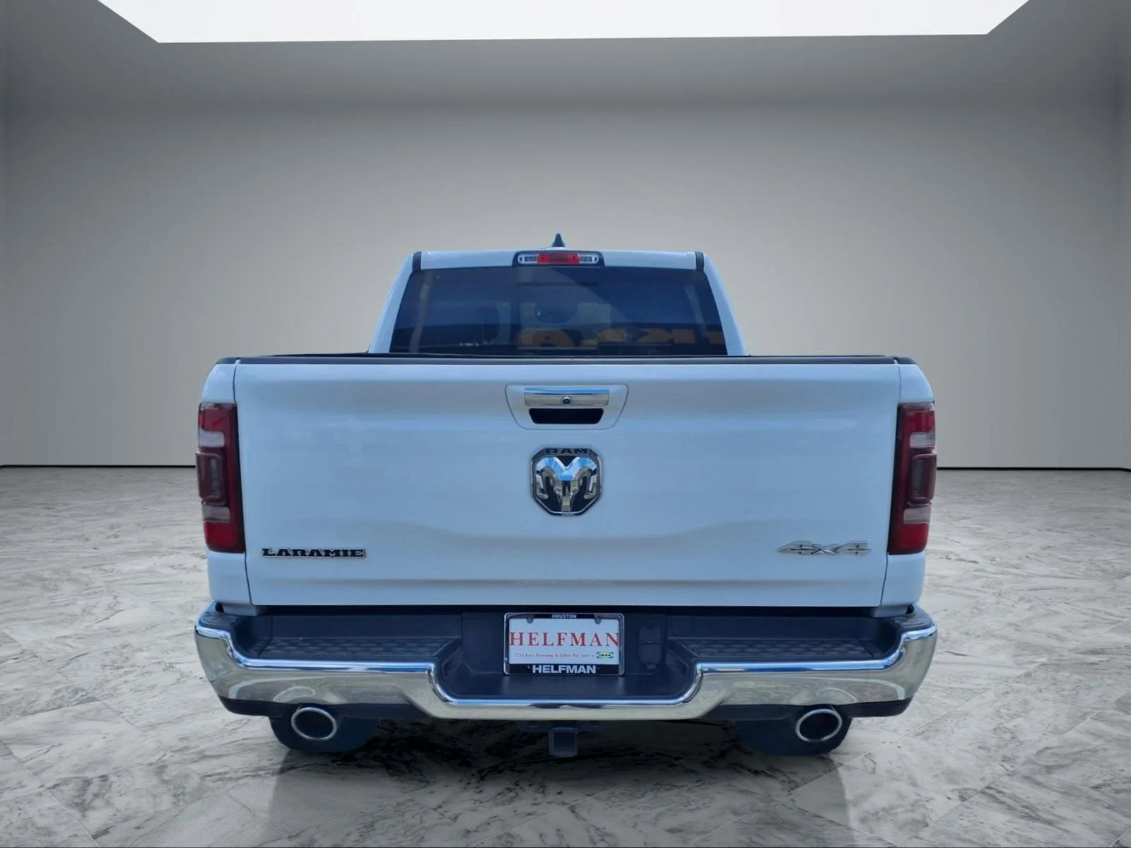 Used 2022 Bright White Clearcoat Ram Laramie image 6