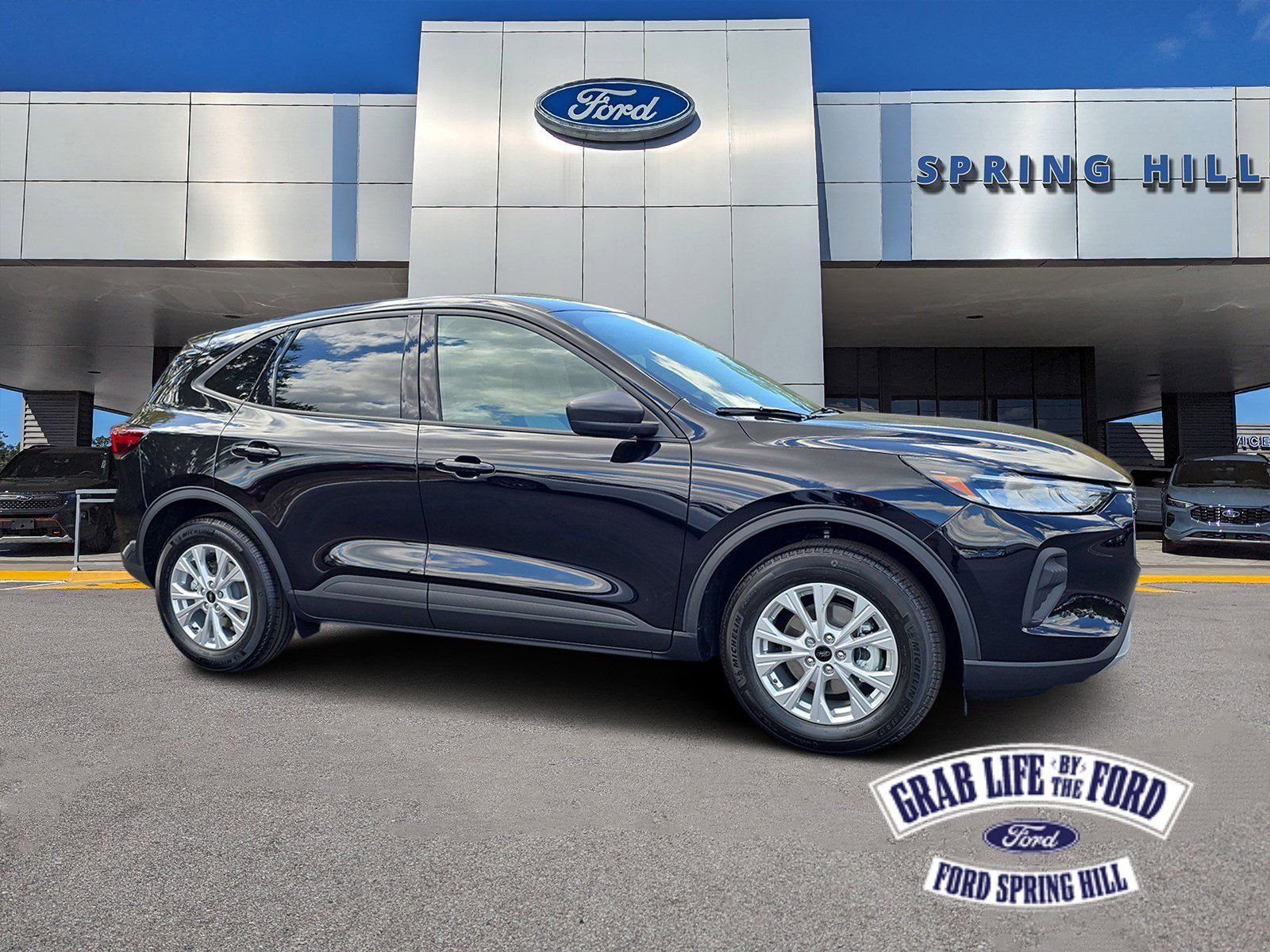 New 2026 Agate Black Metallic Ford Active image 1
