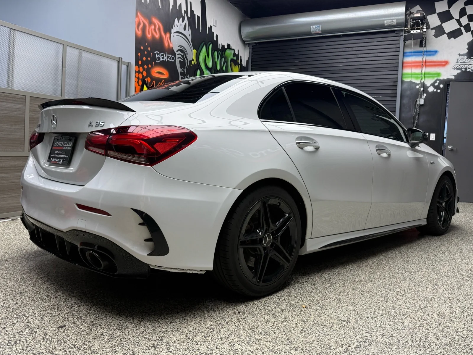Used 2021 Digital White Metallic (144) Mercedes-Benz A 35 AMG 4MATIC  image 6