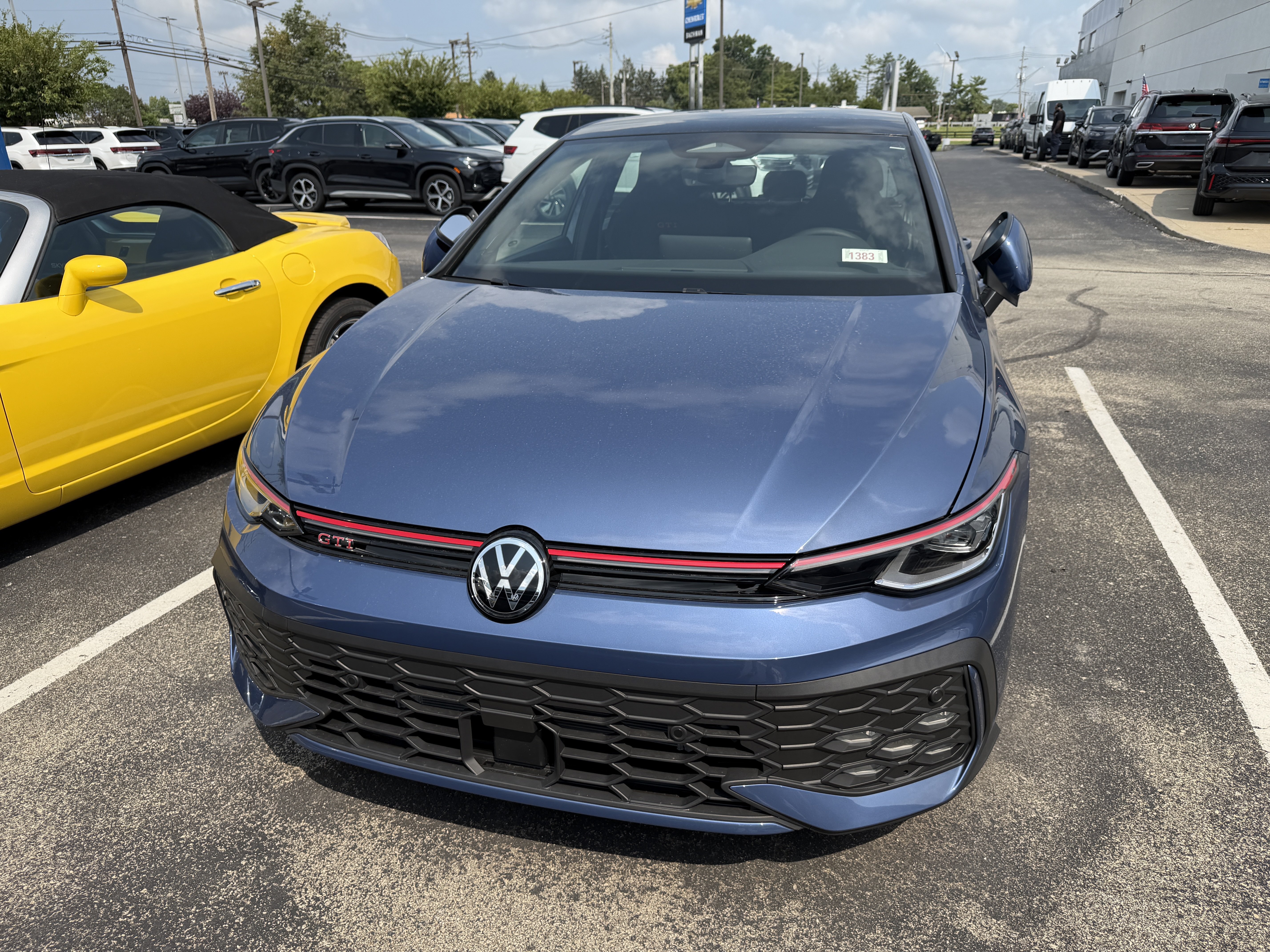 New 2026 Slate Blue Metallic Volkswagen SE image 3