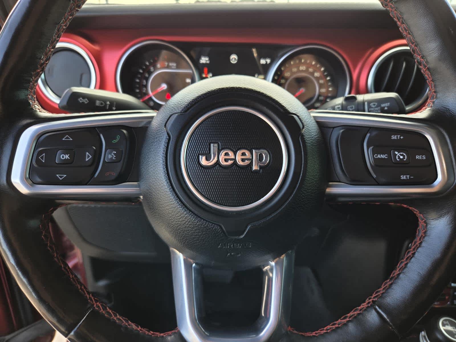 Used 2021 Snazzberry Pearlcoat Jeep Unlimited Rubicon image 17