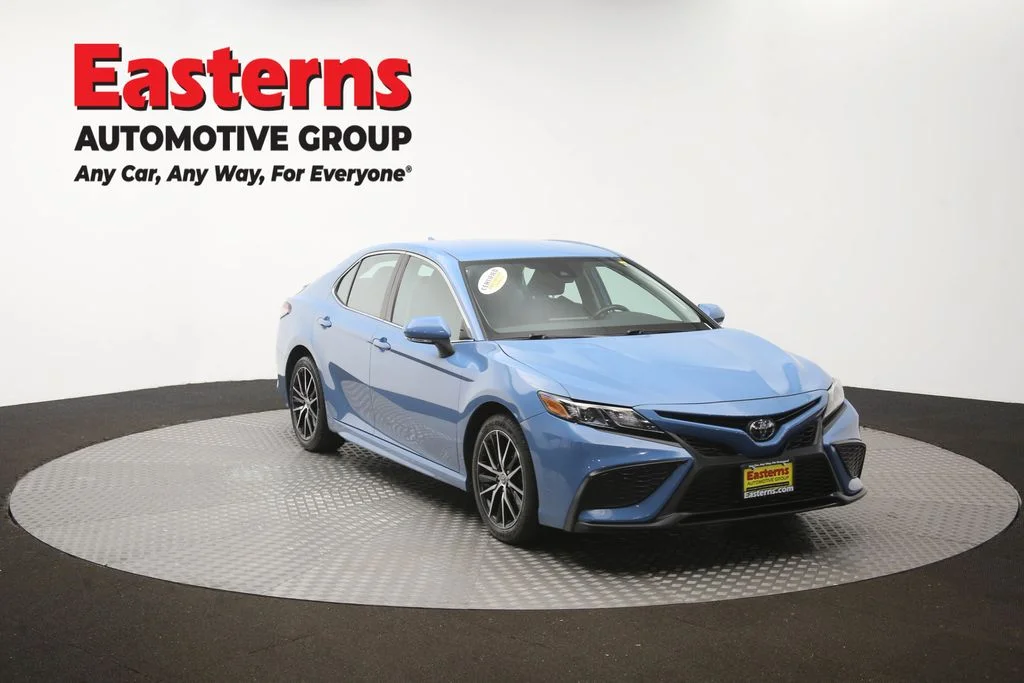 Used 2023 Blue Toyota SE image 49