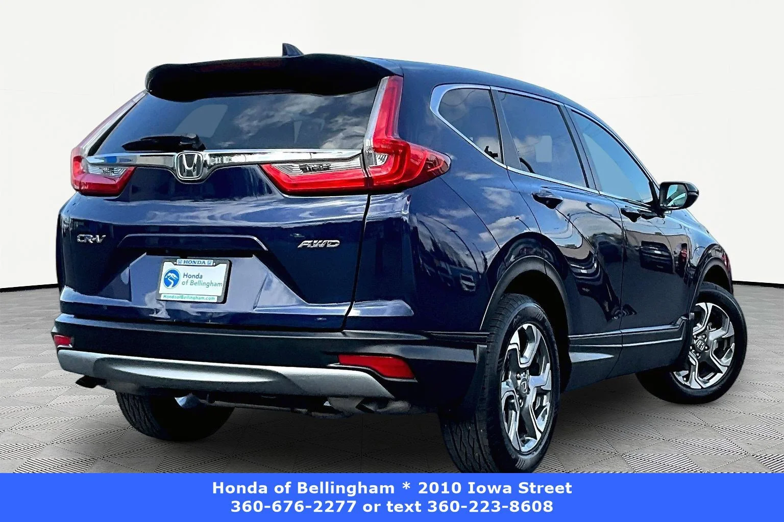 Used 2019 Blue Honda EX-L image 6