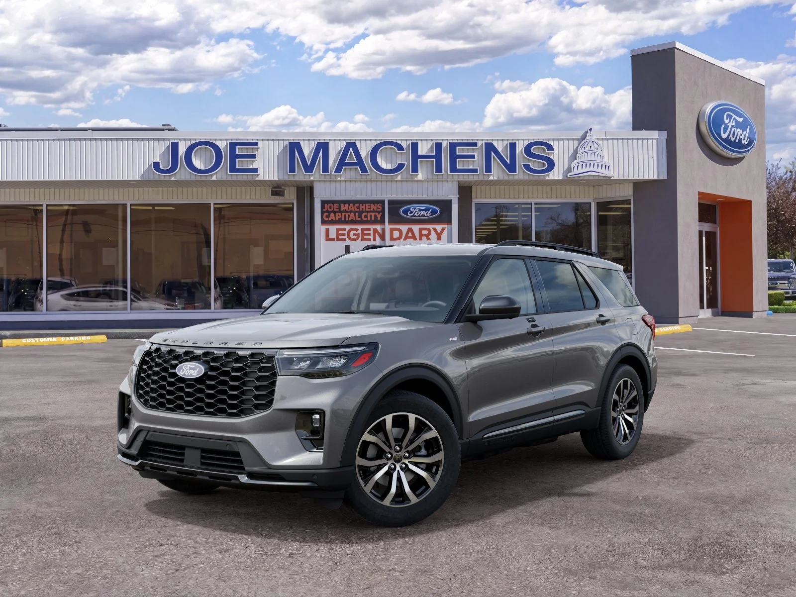 New 2027 Carbonized Gray Metallic Ford ST-Line image 3