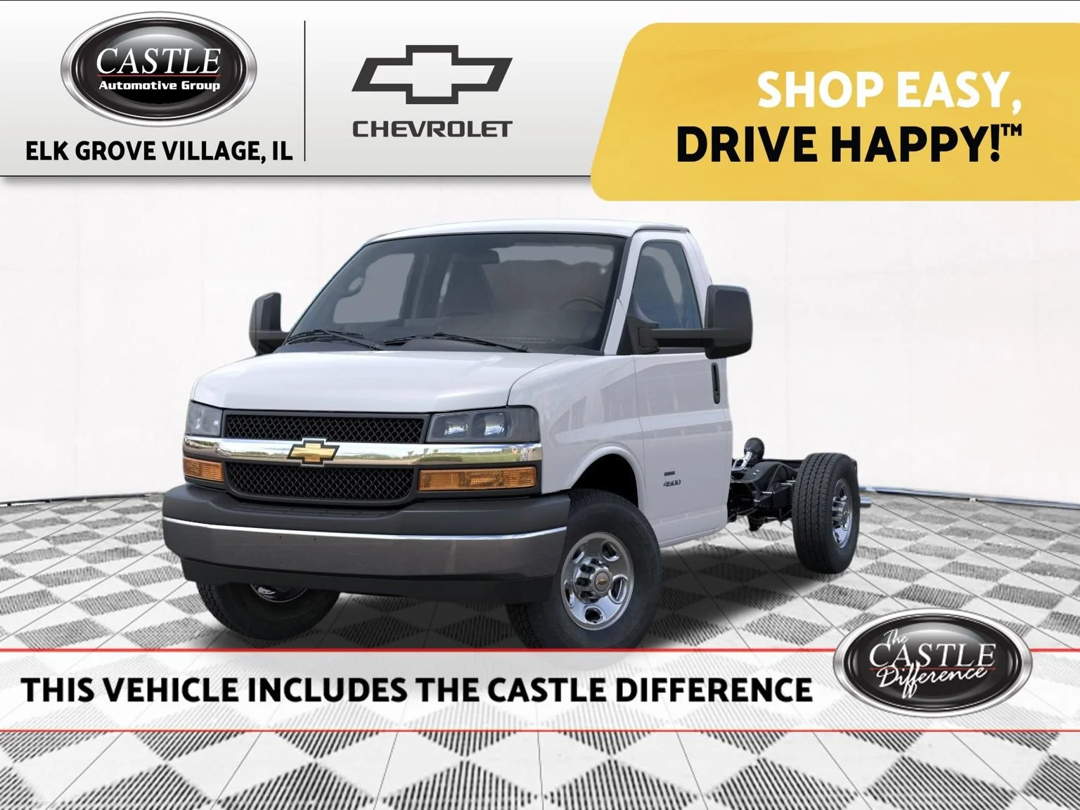 2026 Chevrolet Express Cutaway 3500 1WT