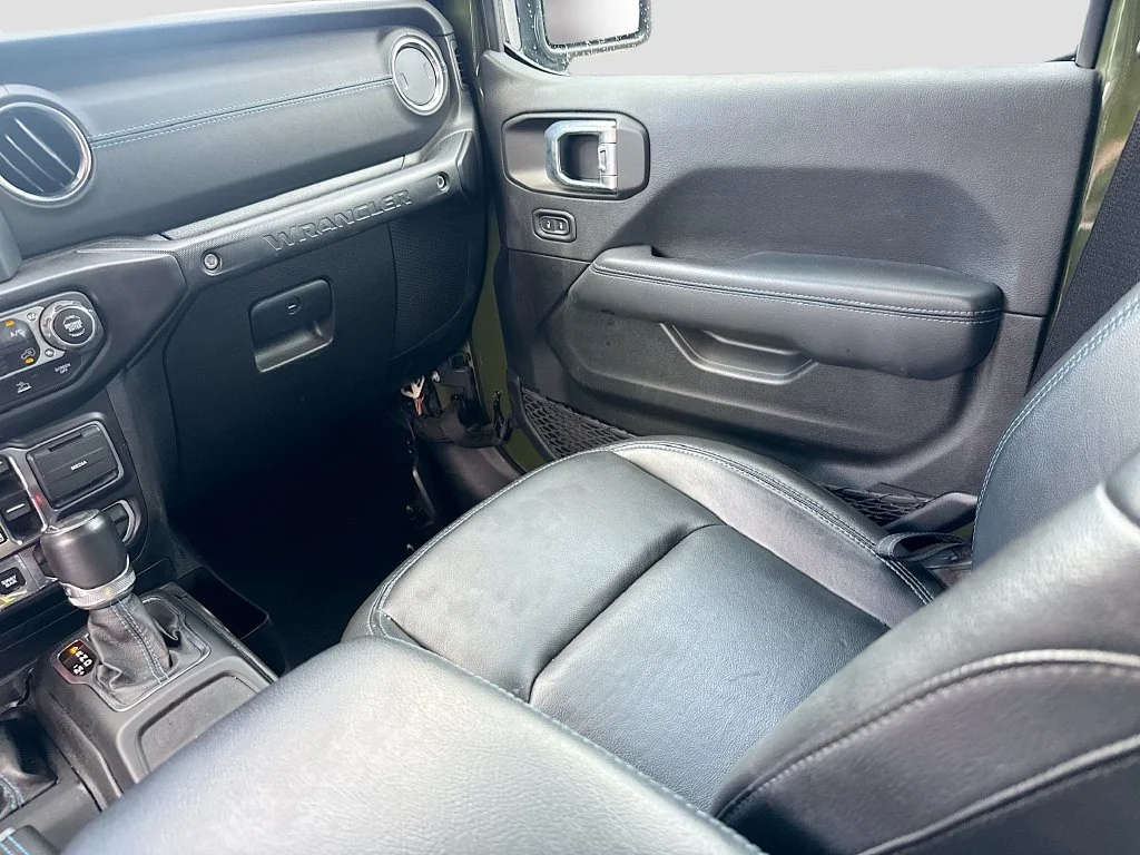 Used 2022 Green Jeep Unlimited Rubicon 4xe image 25