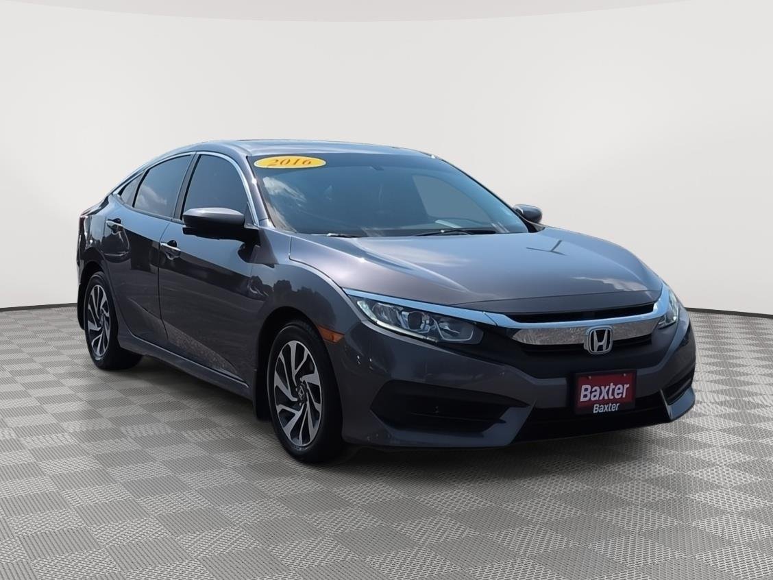 Used 2016 Modern Steel Metallic Honda EX image 1