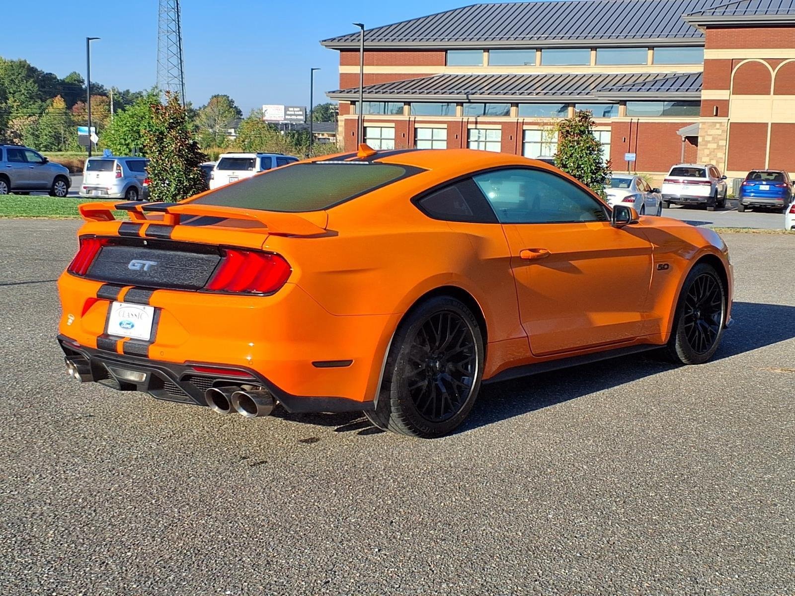 Certified Used 2020 Orange Ford GT Premium image 2