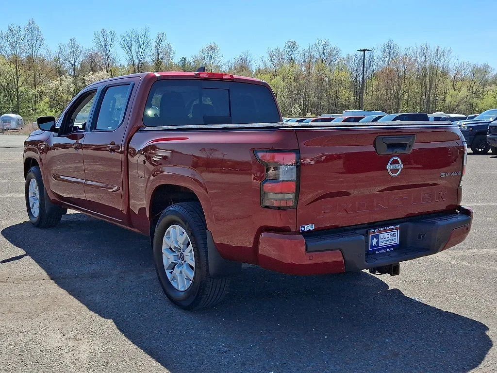 Used 2023 Red Nissan Crew Cab Long Bed SV 4x4 image 9
