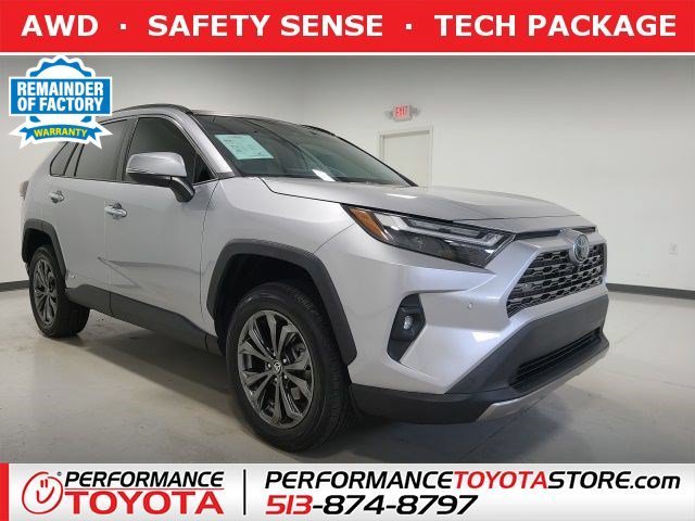 Certified Used 2022 Silver Sky Metallic Toyota Hybrid Limited image 1