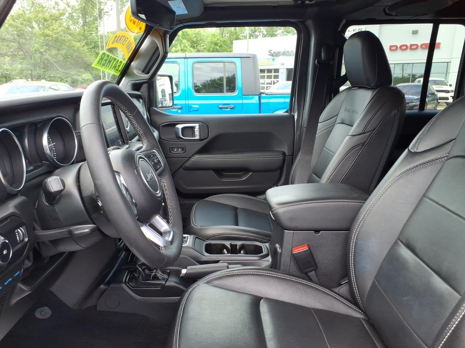 Certified Used 2023 Gray Jeep Sahara 4xe image 22