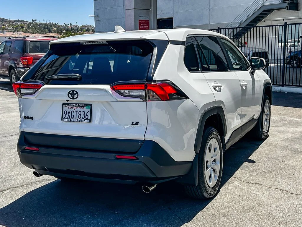 Certified Used 2025 White Toyota LE image 6