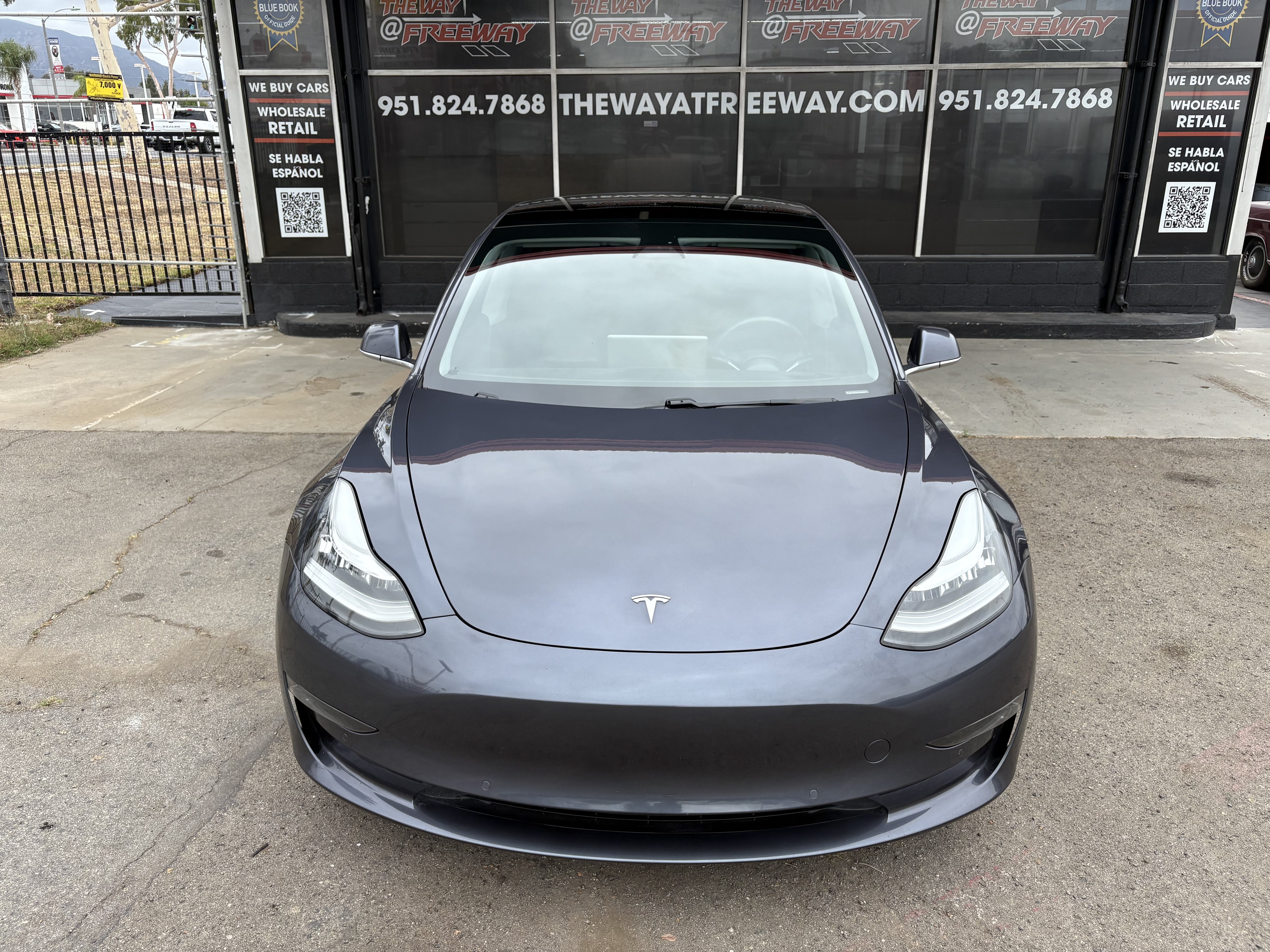 Used 2020 Tesla Model 3 Base with VIN 5YJ3E1EBXLF793537 for sale in Corona, CA