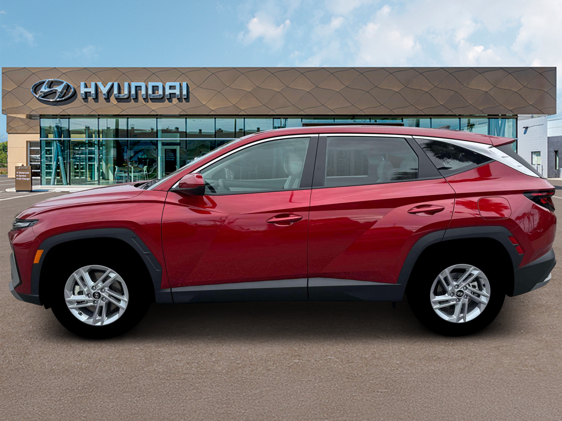 New 2026 Ultimate Red Hyundai SE FWD image 3