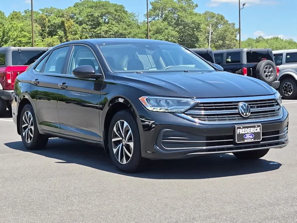 Used 2024 Deep Black Pearl Volkswagen S image 2