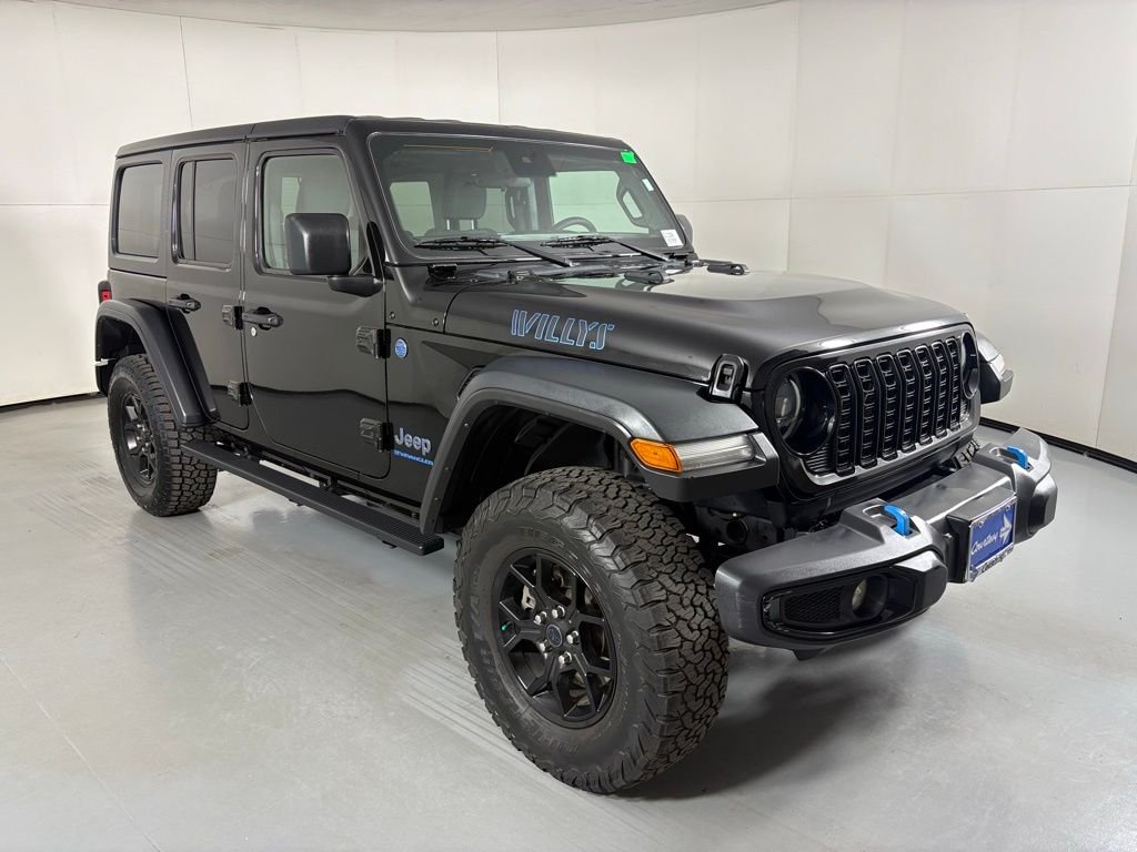 Used 2024 Jeep Wrangler 4xe Willys 4XE with VIN 1C4RJXN61RW121401 for sale in Phoenix, AZ