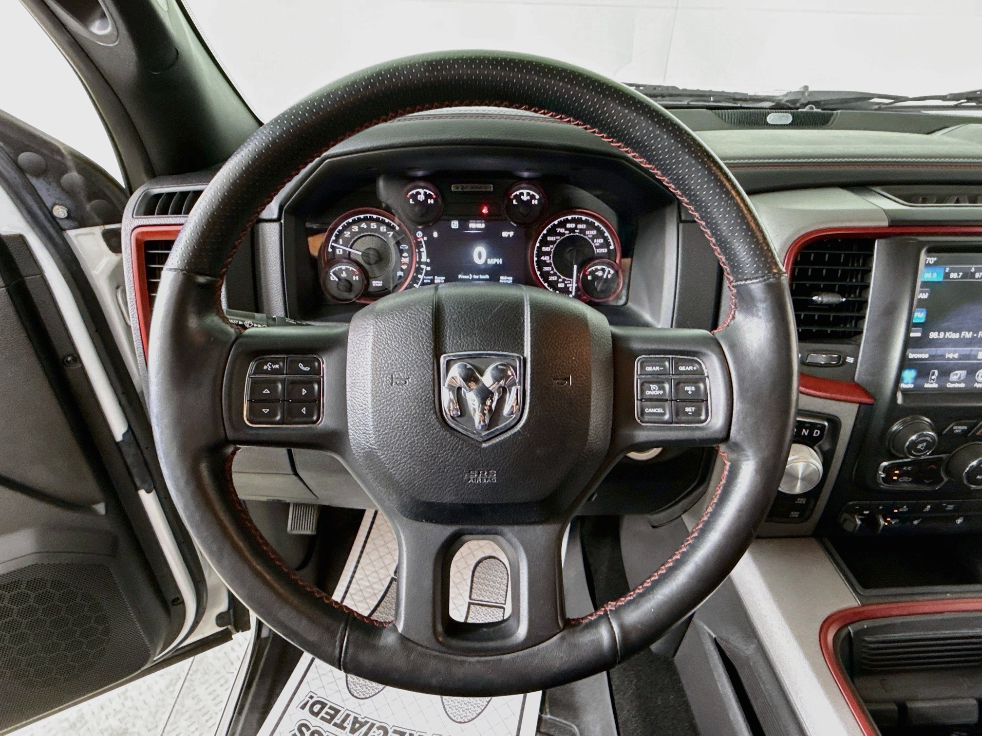 Used 2017 Bright White Ram Rebel image 17