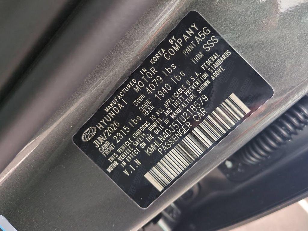 New 2026 Gray Hyundai Limited image 38