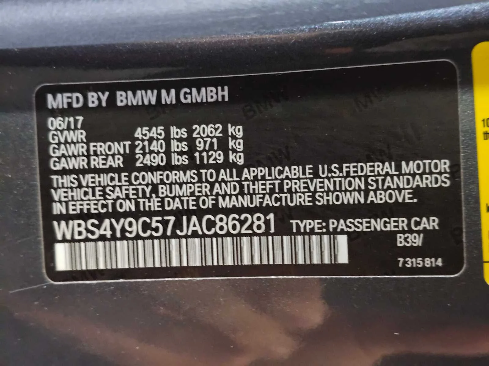 Used 2018 0B39 Mineral Grey Metallic BMW  image 37