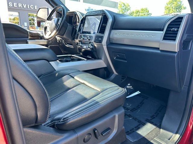 Used 2022 Red Ford Lariat image 12