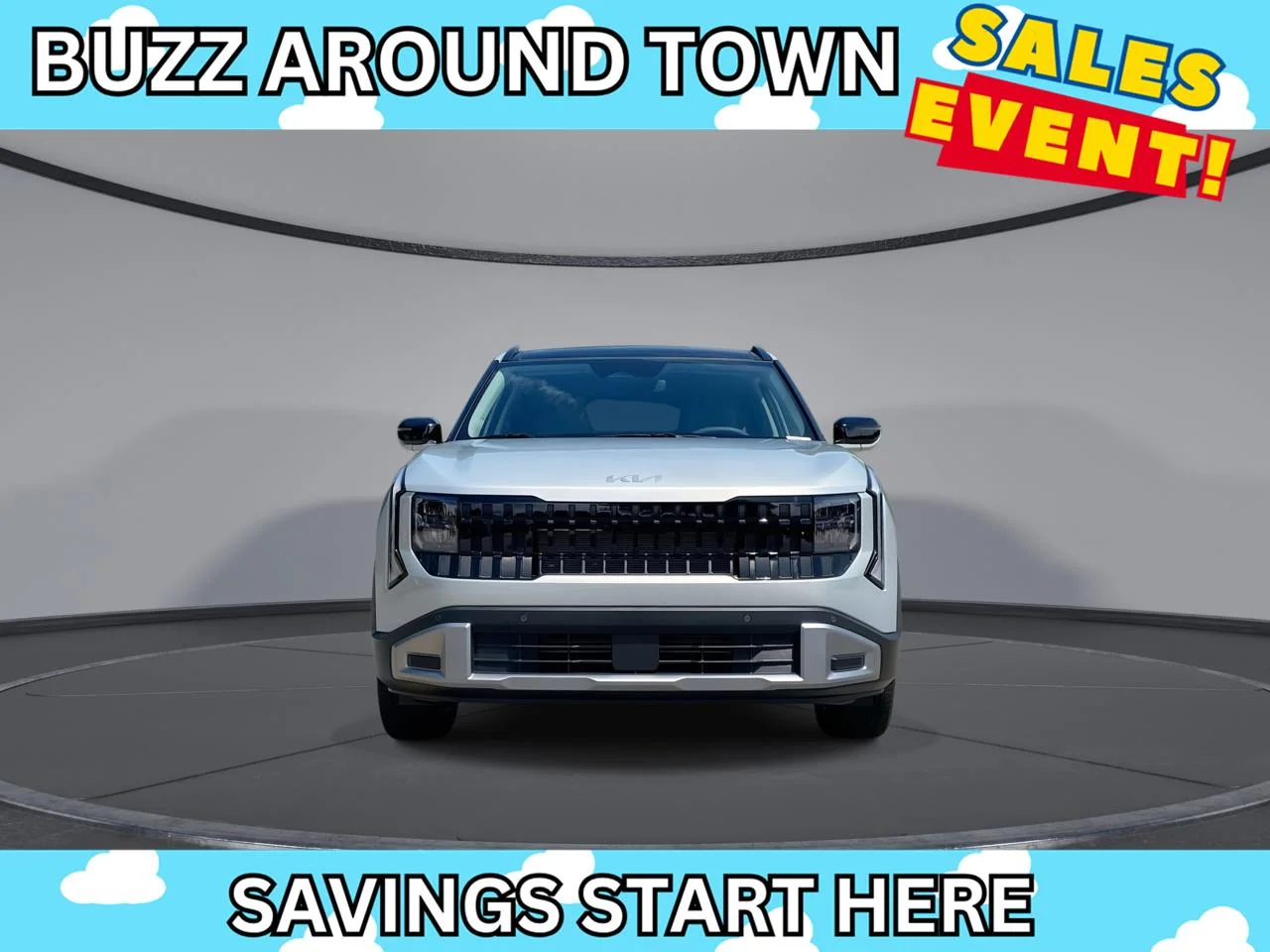 New 2027 Ivory Silver Kia EX image 3