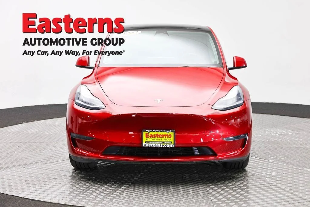 Used 2021 Tesla Model Y Long Range with VIN 5YJYGAEEXMF150570 for sale in Camp Springs, MD