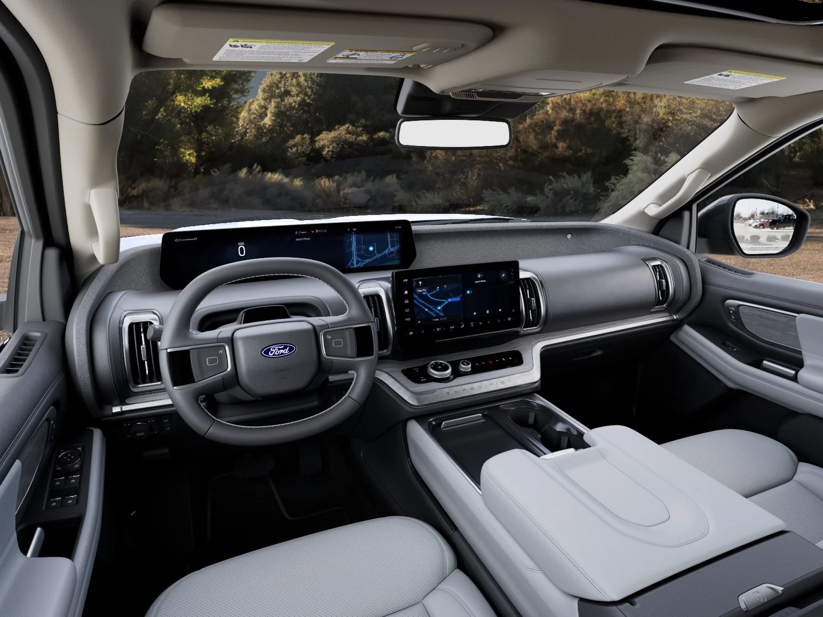 New 2027 Star White Metallic Tri-Coat Ford MAX Platinum image 33