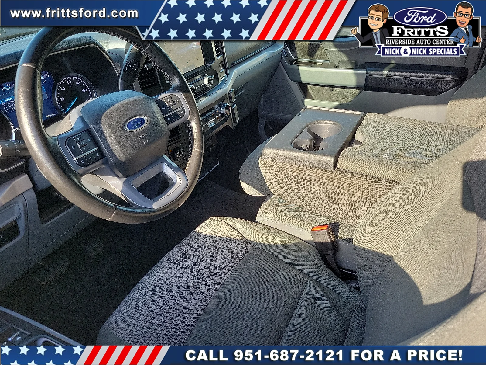 Certified Used 2023 Gray Metallic Ford XLT image 4