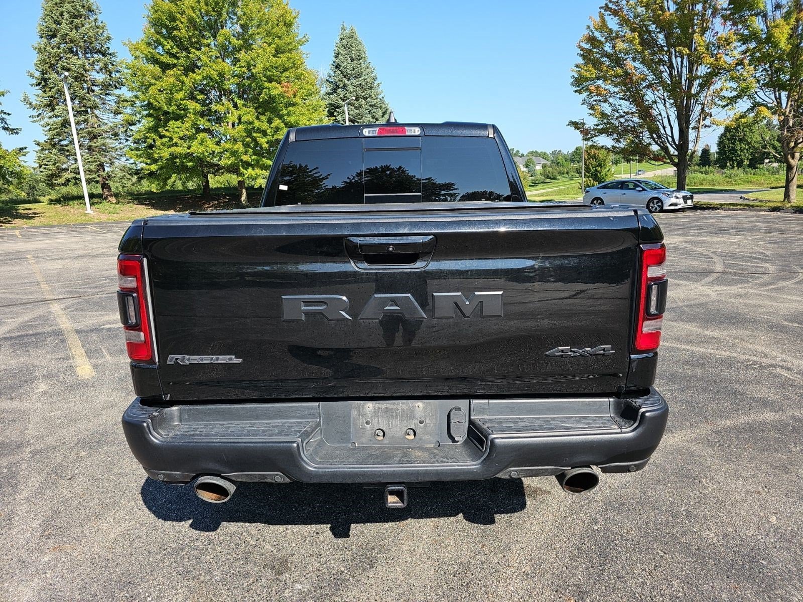 Used 2020 Diamond Black Crystal Pearlcoat Ram Rebel image 4