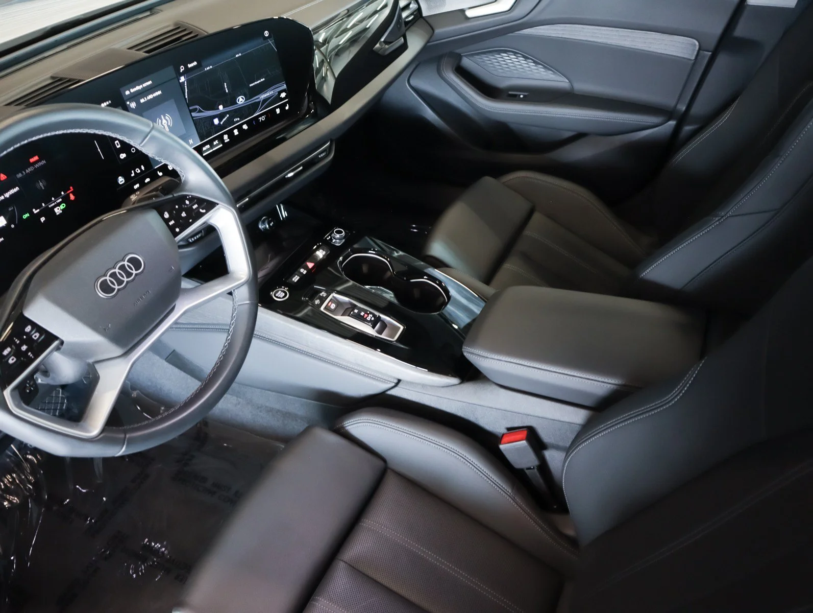 Used 2025 Glacier White Metallic Audi Premium Plus image 22