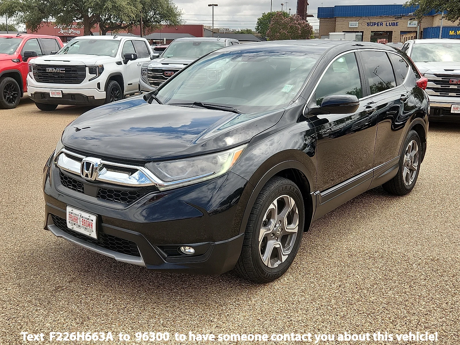 Used 2017 Black Honda EX image 1