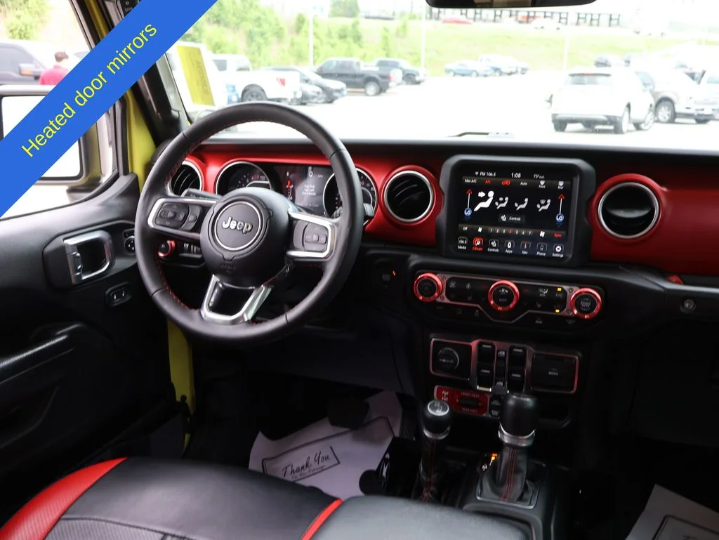Used 2022 Yellow Jeep Unlimited Rubicon image 14