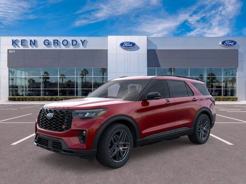 New 2026 Rapid Red Metallic Tinted Clearcoat Ford ST image 9