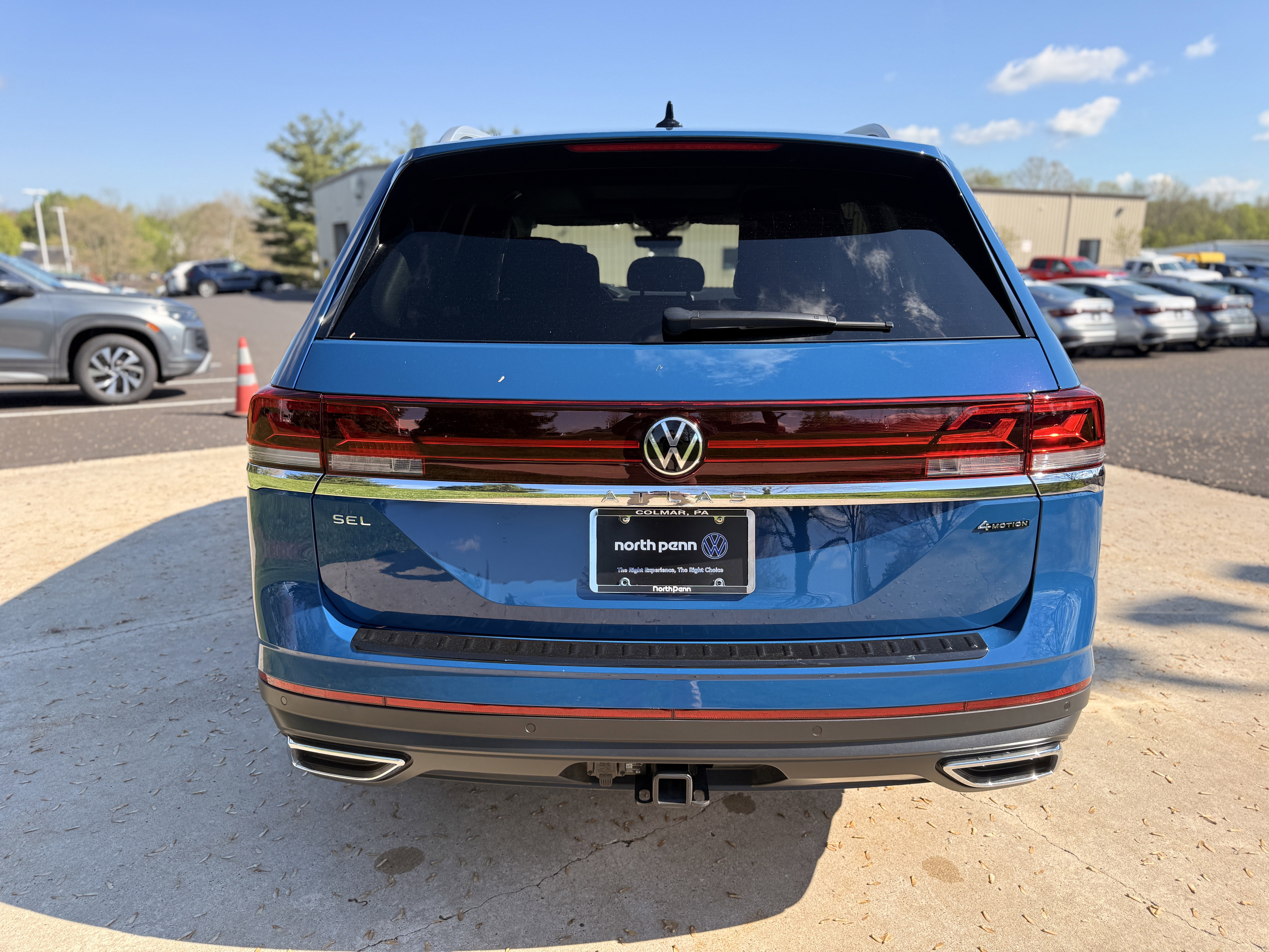 Certified Used 2025 Mountain Lake Blue Metallic Volkswagen 2.0T SEL image 14