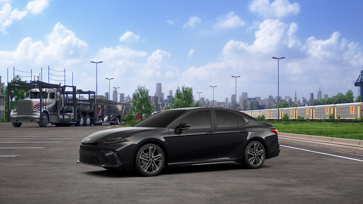 New 2027 Midnight Black Metallic Toyota XSE image 2