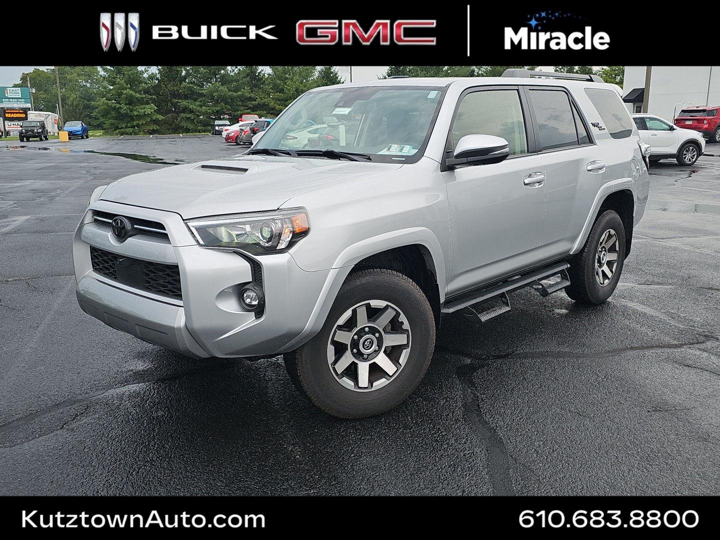 Used 2024 Classic Silver Metallic Toyota TRD Off-Road Premium image 1