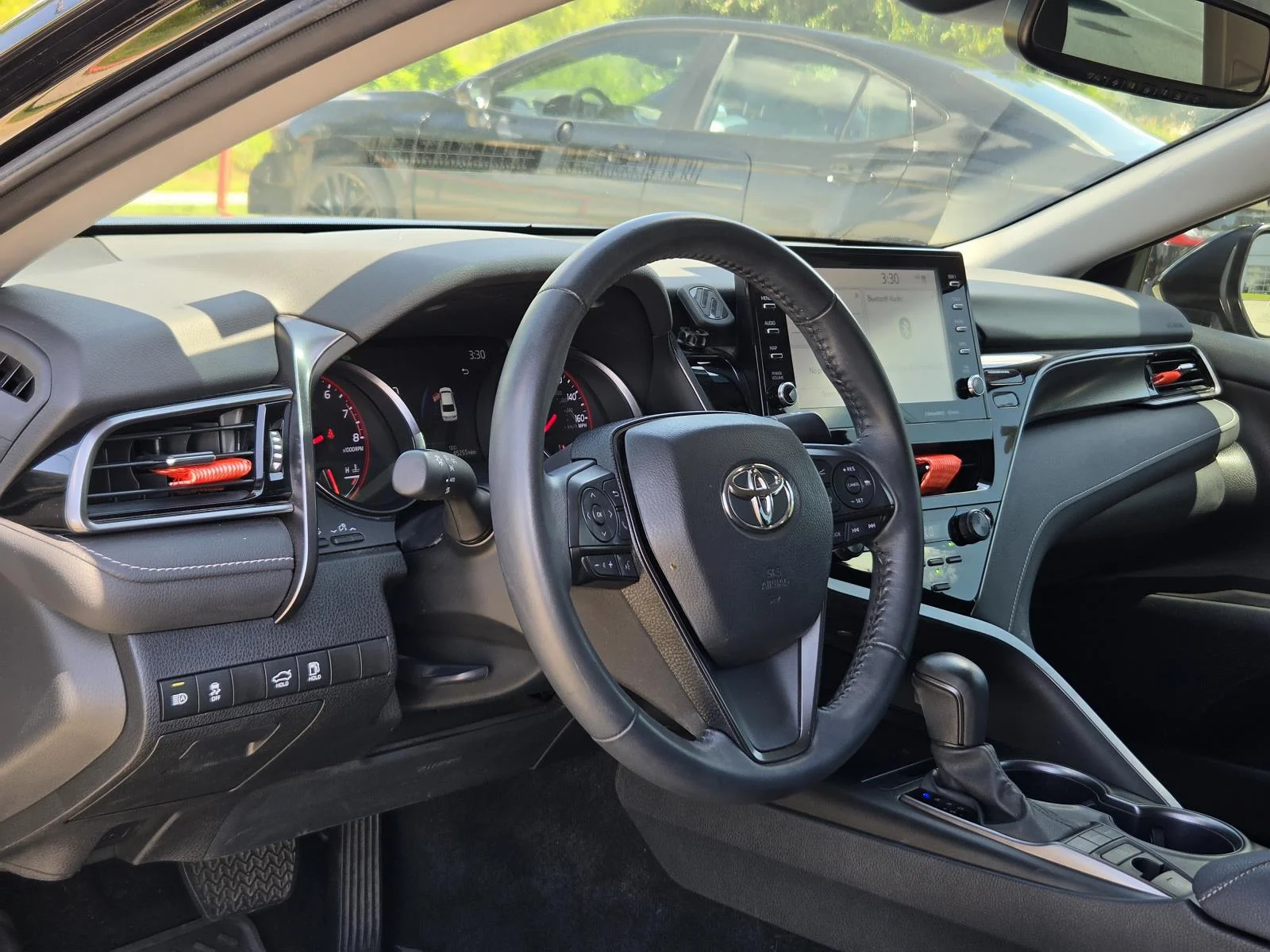 Used 2023 Midnight Black Metallic Toyota XSE Auto (Natl) image 12