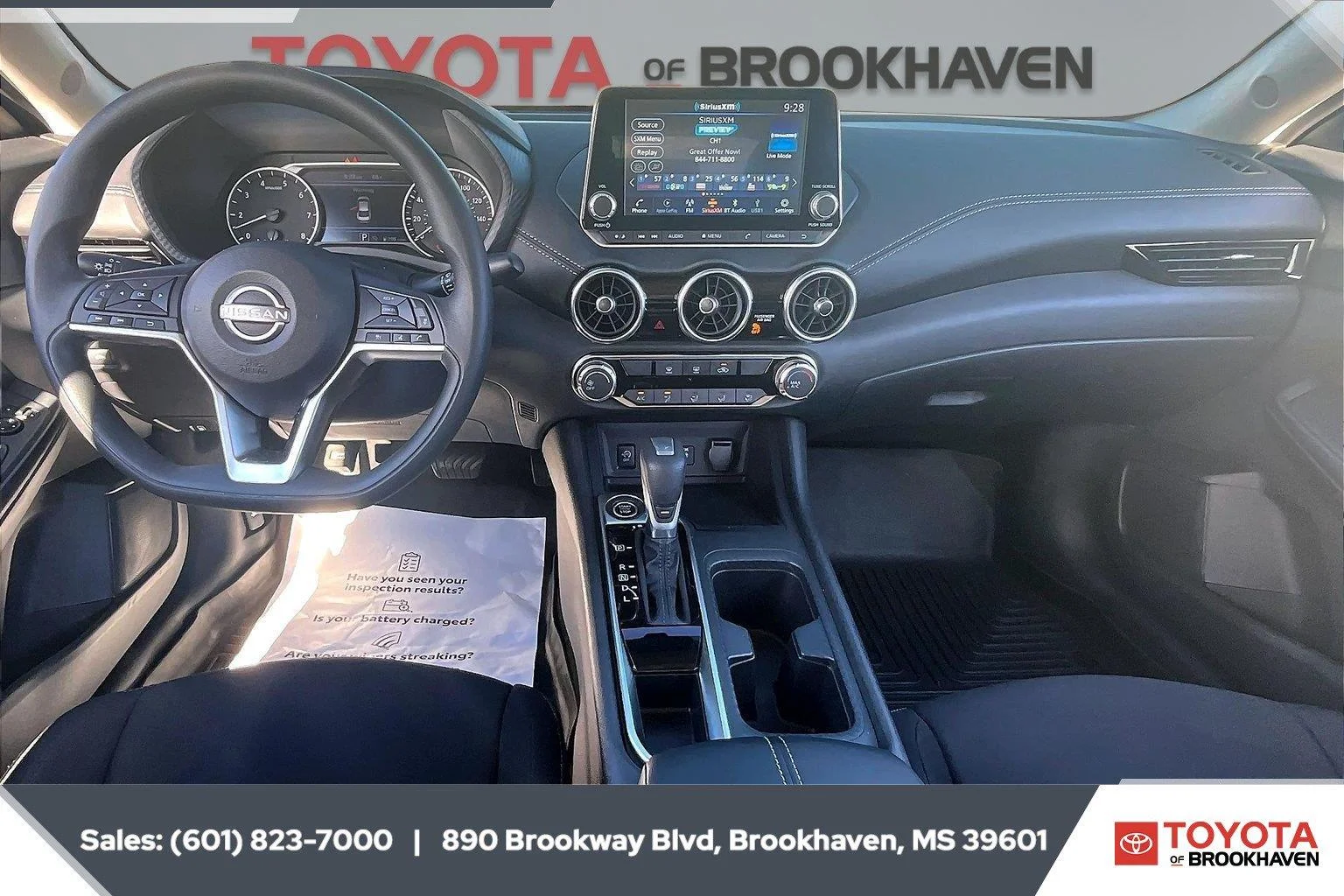 Used 2025 Atlantic Gray Metallic Nissan SV image 13
