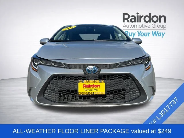 Used 2020 Toyota Corolla LE with VIN JTDEBRBE8LJ017737 for sale in Burien, WA