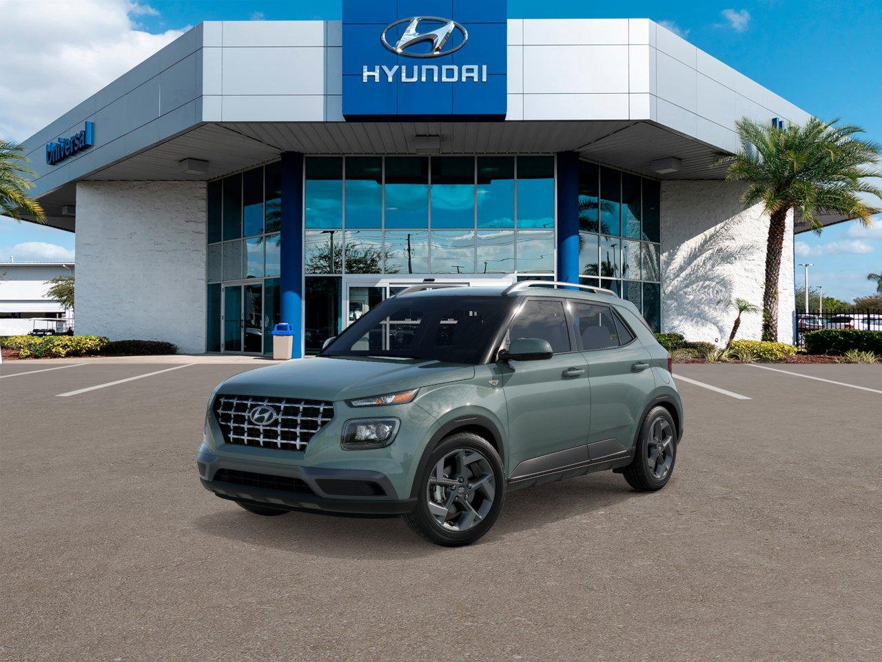 New 2026 Green Hyundai SEL image 1