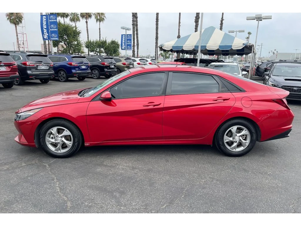 Used 2021 Hyundai Elantra SE with VIN 5NPLL4AGXMH036777 for sale in San Bernardino, CA