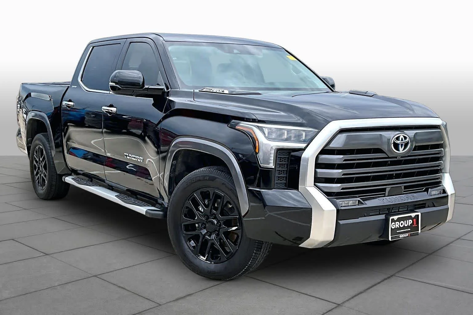 Used 2024 Midnight Black Metallic Toyota Limited Hybrid image 3
