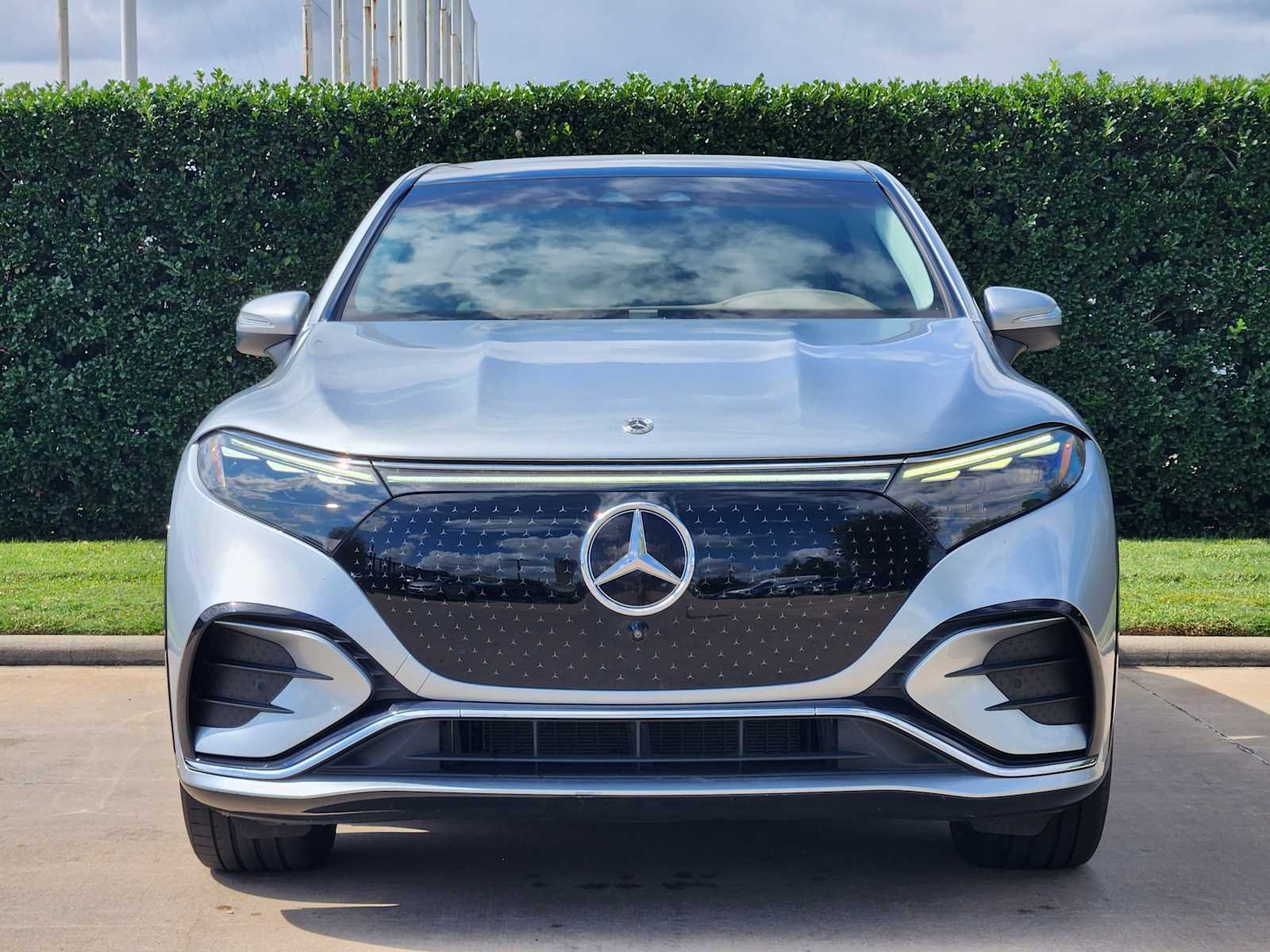 Certified 2023 Mercedes-Benz EQS SUV Base with VIN 4JGDM4EB0PA000152 for sale in Houston, TX