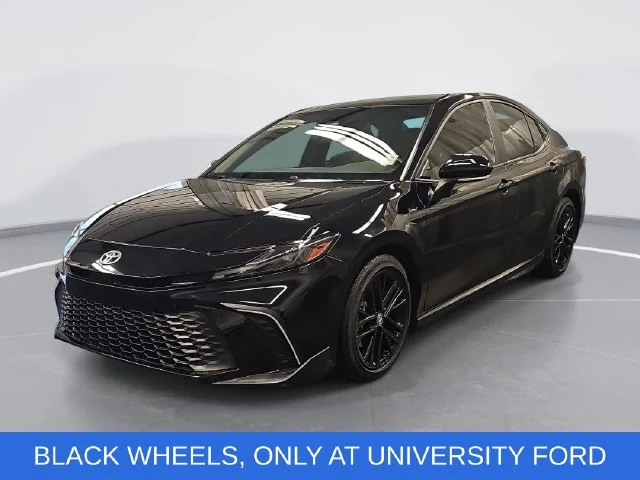 Used 2025 Black Toyota SE image 7