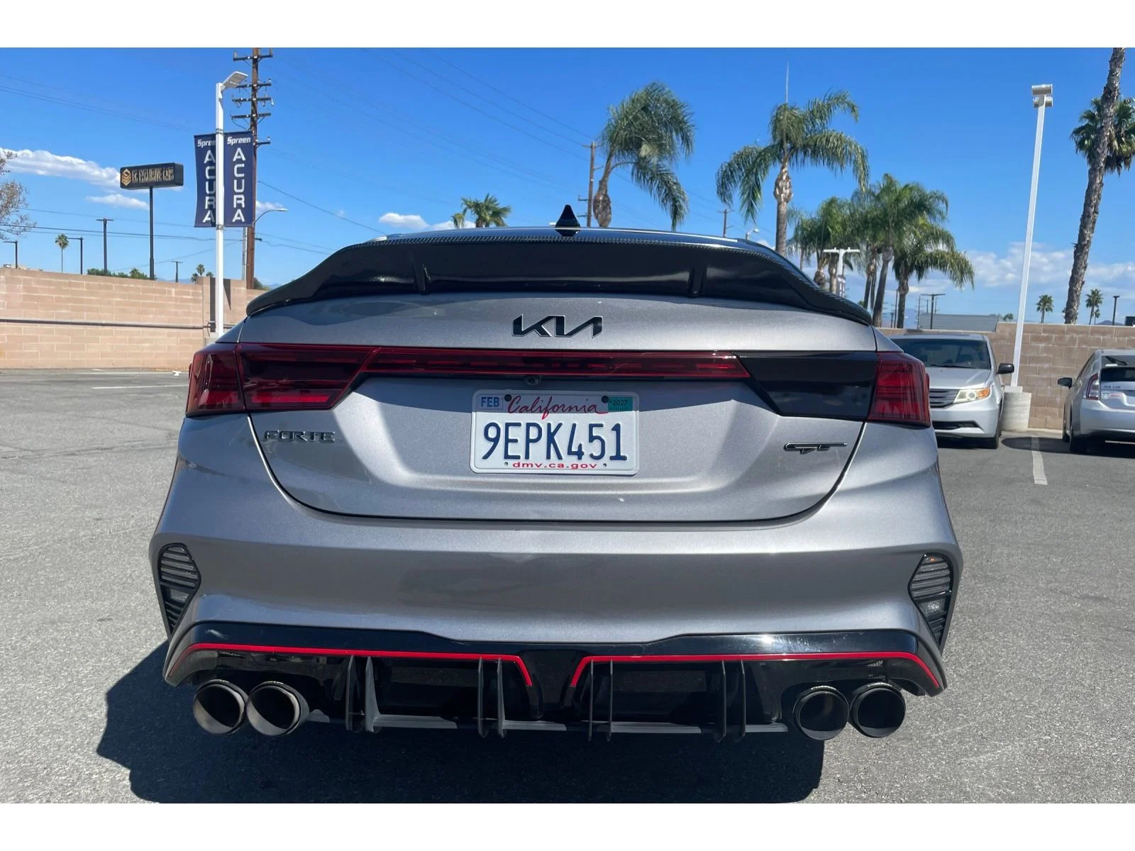 Used 2023 Steel Gray Kia GT image 4