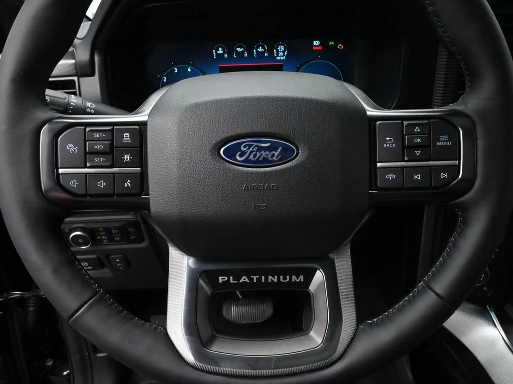 New 2025 Agate Black Metallic Ford Platinum image 12