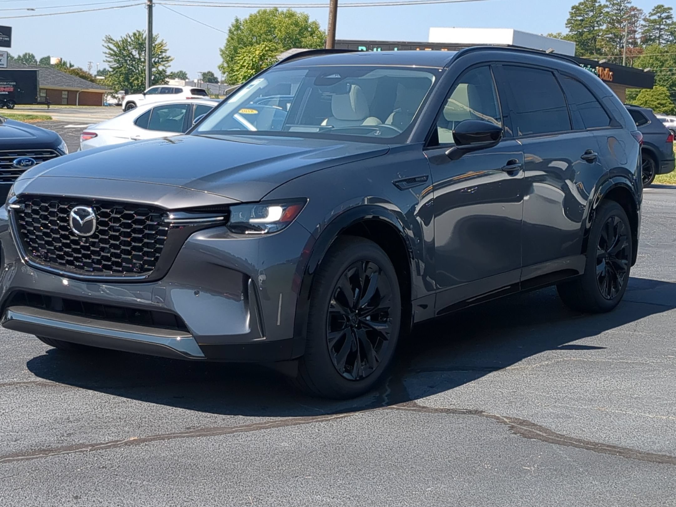 New 2026 Machine Gray Metallic Mazda 3.3 Turbo S Premium Sport AWD image 2