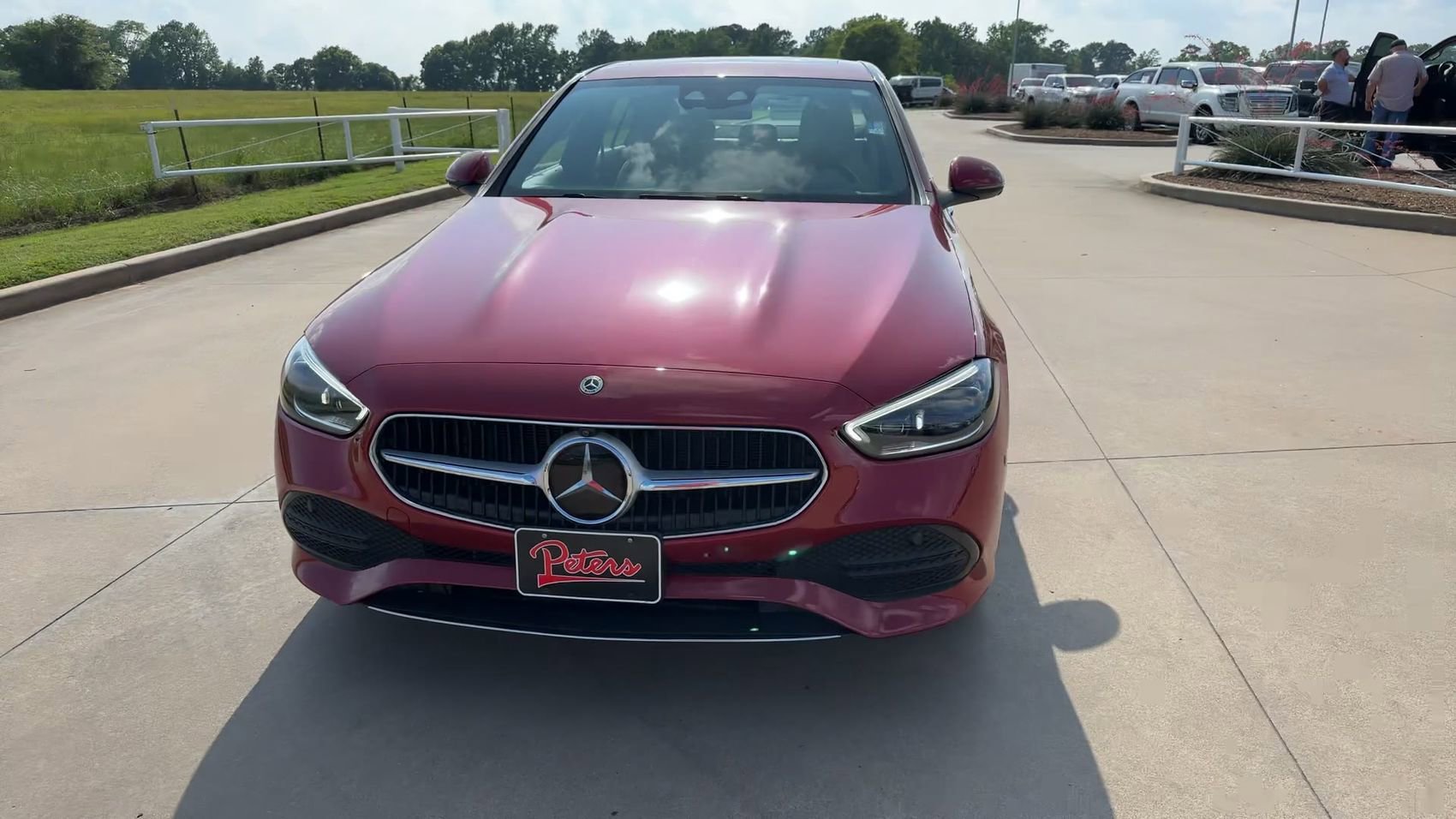 Used 2024 Red Mercedes-Benz C 300 image 4