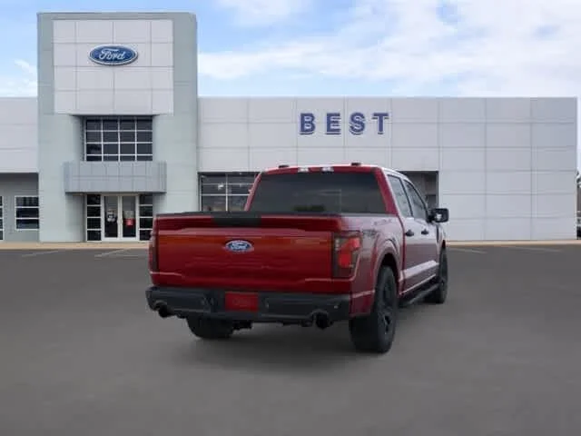 New 2025 Rapid Red Metallic Tinted Clearcoat Ford STX image 8