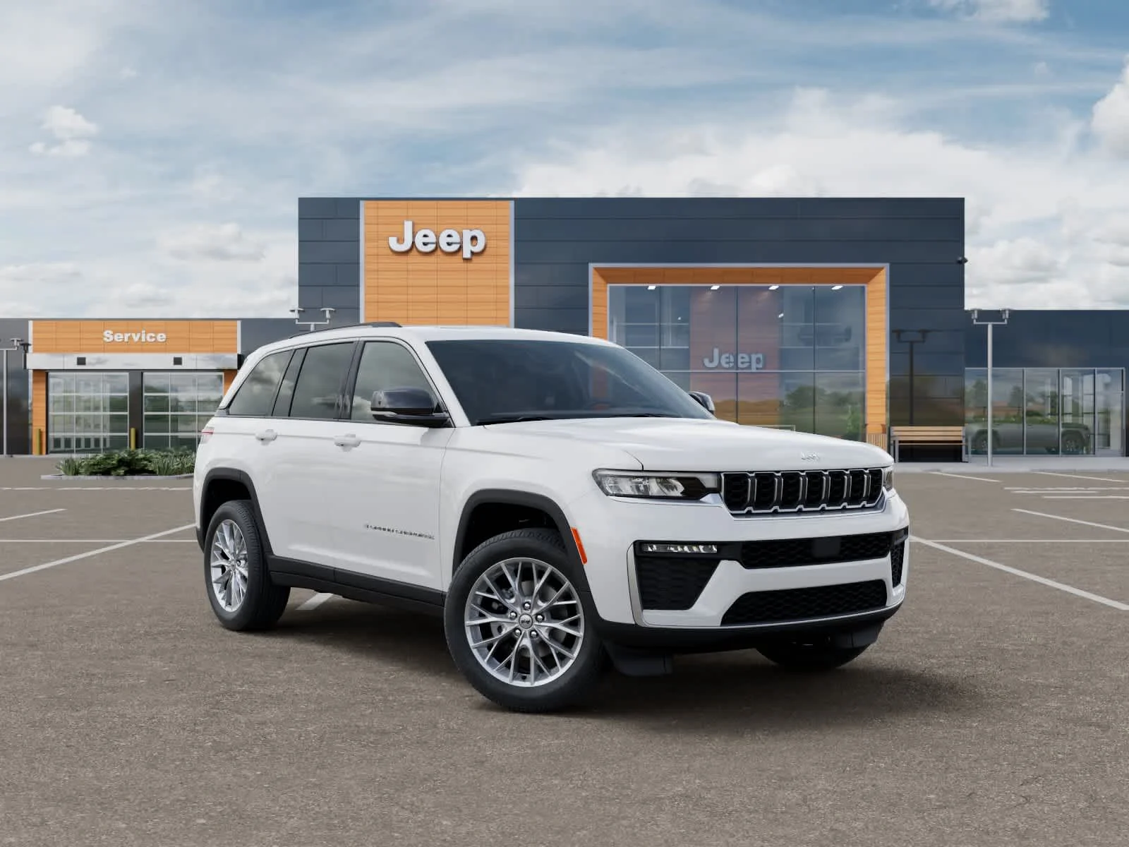New 2027 Bright White Clearcoat Jeep Limited Reserve image 5